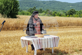 Село Търнава - откриване на жътвата