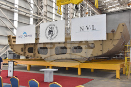 Варна - кораб -кил - залагане