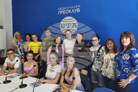 Национален пресклуб на БТА Самоков - ученици - СНЦ "Ти си доброто" - среща