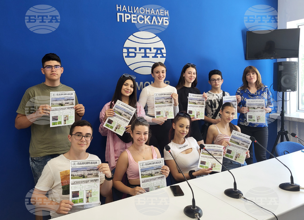 Национален пресклуб на БТА Самоков - ученици - СНЦ "Ти си доброто" - среща