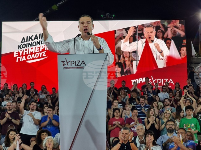 Гърция - СИРИЗА - предизборна кампания - парламентарни избори