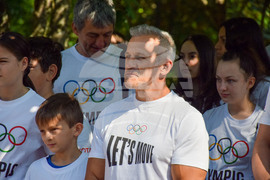Благоевград - Международен олимпийски ден - факелно бягане