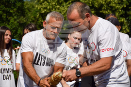 Благоевград - Международен олимпийски ден - факелно бягане