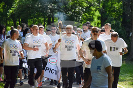 Благоевград - Международен олимпийски ден - факелно бягане