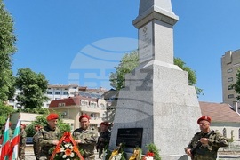 Шумен - полк. Константин Каварналиев - годишнина - отбелязване
