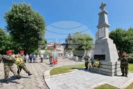 Шумен - полк. Константин Каварналиев - годишнина - отбелязване