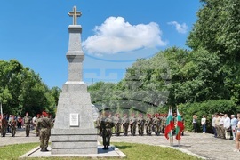 Шумен - полк. Константин Каварналиев - годишнина - отбелязване