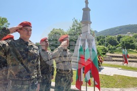 Шумен - полк. Константин Каварналиев - годишнина - отбелязване