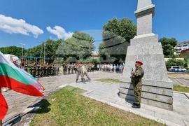 Шумен - полк. Константин Каварналиев - годишнина - отбелязване