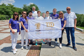 Ловеч - олимпийски огън - щафета