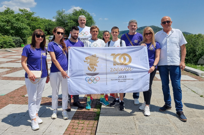  Ловеч - олимпийски огън - щафета