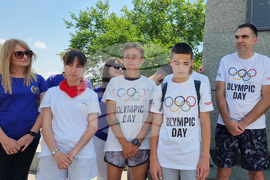 Ловеч - олимпийски огън - щафета