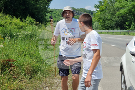 Ловеч - олимпийски огън - щафета