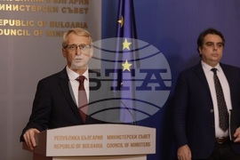 Министерски съвет - брифинг - Николай Денков - Асен Василев