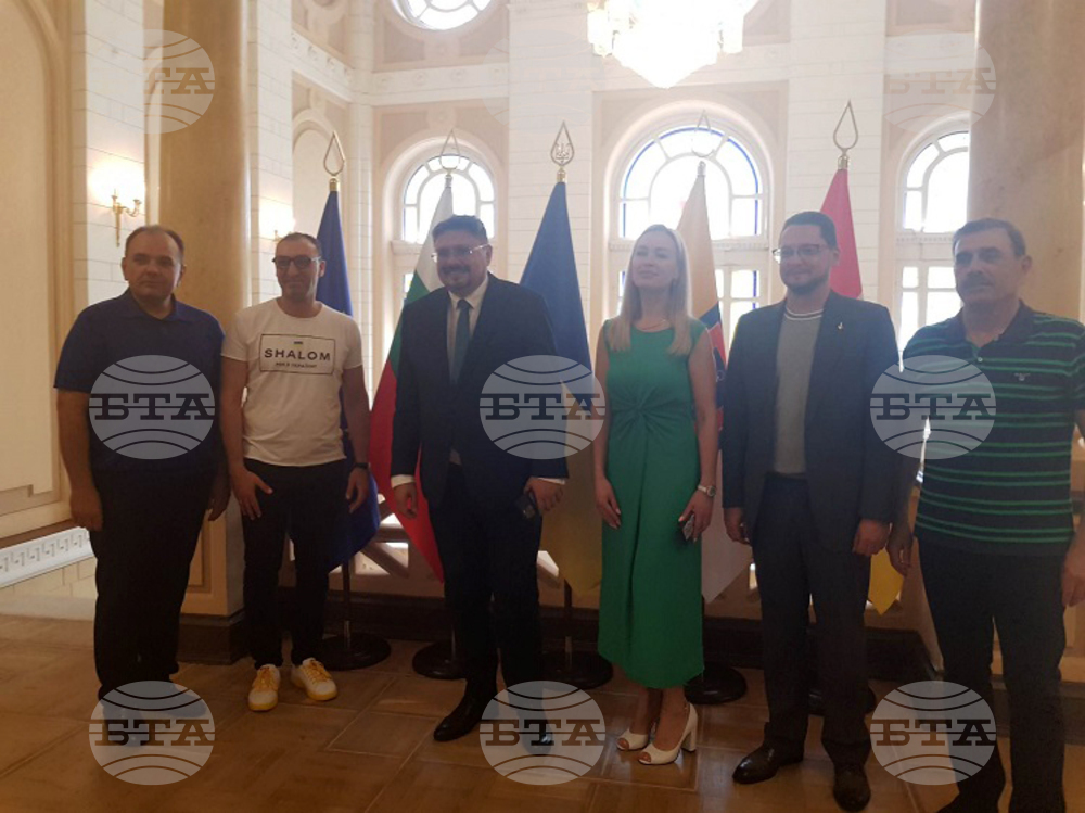 Украйна - Одеса - БТА - среща в одеския международен културен център "ЮНИОН"