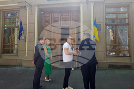 Украйна - Одеса - БТА - среща в одеския международен  културен център "ЮНИОН"