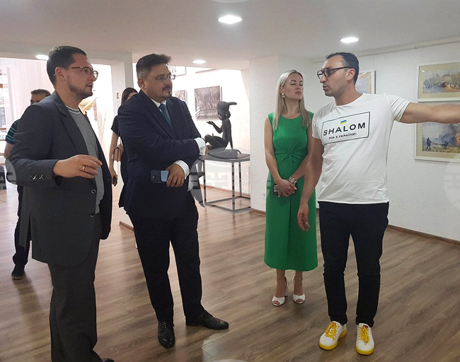 Украйна - Одеса - БТА - среща в одеския международен културен център "ЮНИОН"