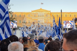 Гърция - партия Нова демокрация - парламентарните избори - предизборна кампания - Кириакос Мицотакис
