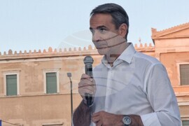 Гърция - партия Нова демокрация - парламентарни избори - предизборна кампания - Кириакос Мицотакис