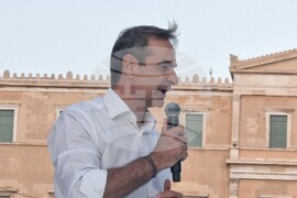 Гърция - партия Нова демокрация - парламентарни избори - предизборна кампания - Кириакос Мицотакис