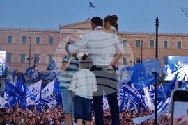 Гърция - партия Нова демокрация - парламентарни избори - предизборна кампания - Кириакос Мицотакис