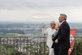 Австрия - Джорджа Мелони - Европейски форум Вахау