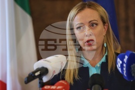 Австрия - Джорджа Мелони - пресконференция - Европейски форум Вахау