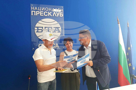 Национален пресклуб на БТА Одеса - Кирил Вълчев - Валерий Твердовский