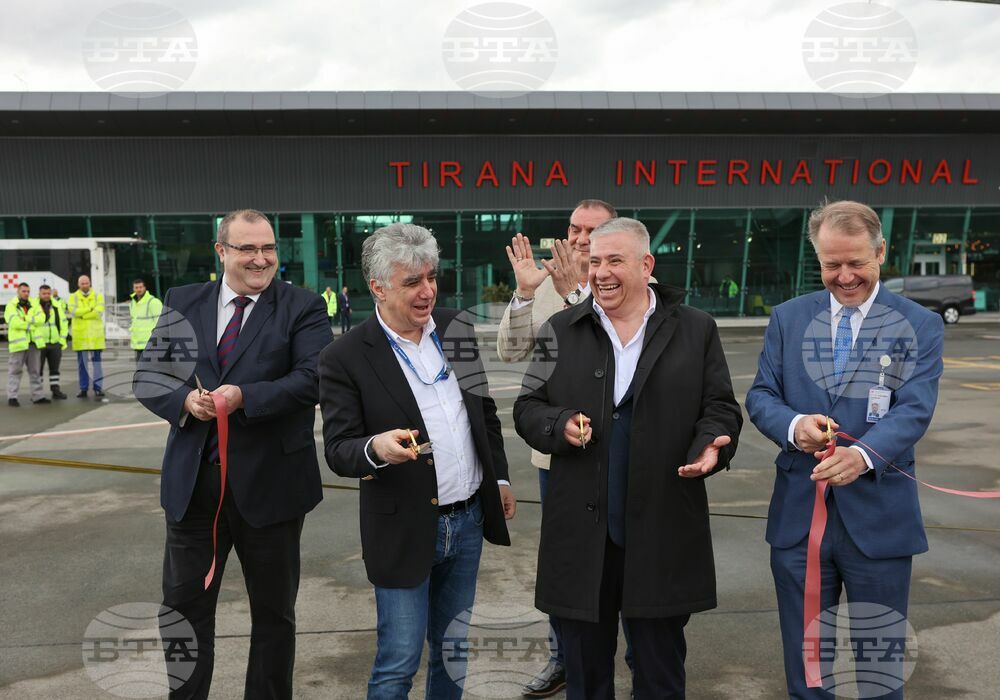 Албания - София - Тирана - нова авиолиния