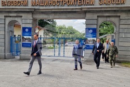 Сопот - ВМЗ-Сопот - министър на икономиката - посещение