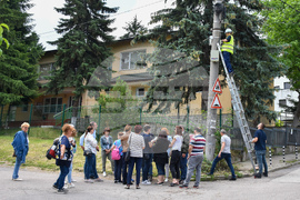Село Лозен - видеонаблюдение - Йорданка Фандъкова