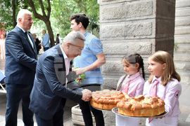Пловдив - реставрация на Хуманитарна гимназия "Св. св. Кирил и Методий"