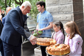 Пловдив - реставрация на Хуманитарна гимназия "Св. св. Кирил и Методий"