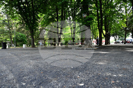 Разград - парк - асфалтово покритие