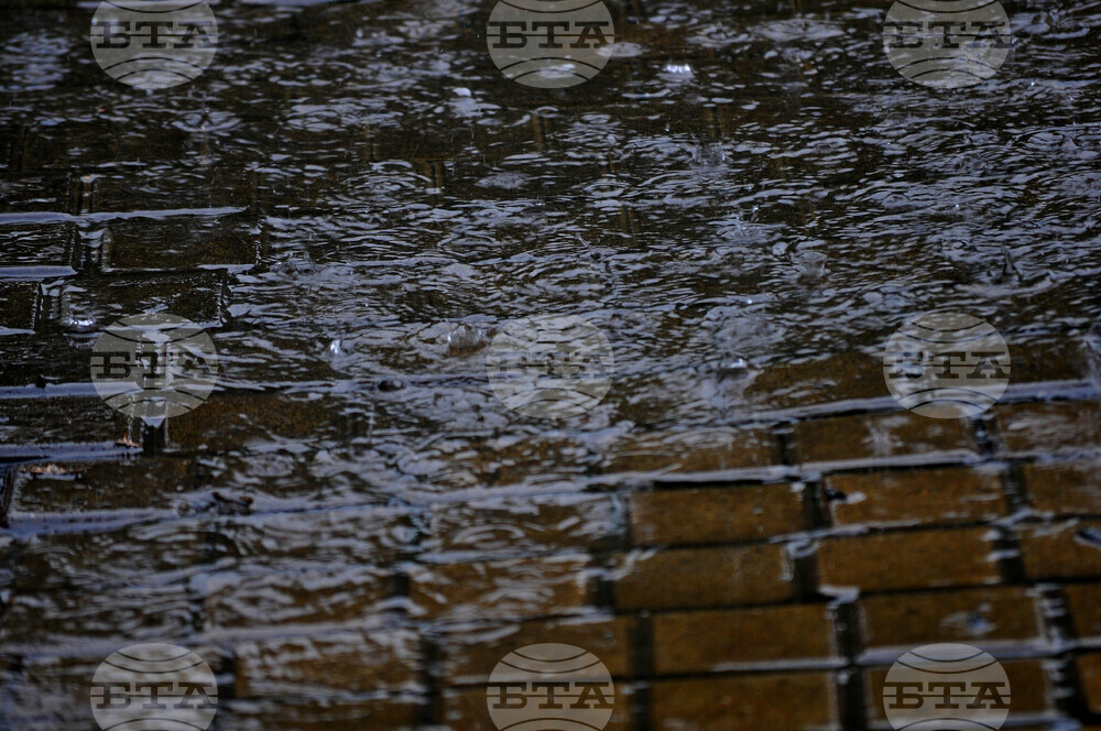 Бургас - дъждовно време