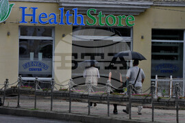 Бургас - дъждовно време