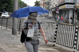 Бургас - дъждовно време