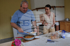 Бургас - етнографски музей - Мария Шнитер - кулинарна демонстрация