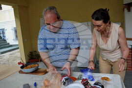 Бургас - етнографски музей - Мария Шнитер - кулинарна демонстрация