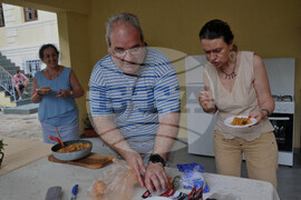 Бургас - етнографски музей - Мария Шнитер - кулинарна демонстрация