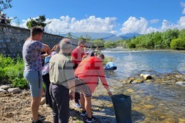 Самоков - зарибяване - река