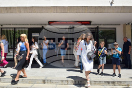 Благоевград - Общинска администрация - учение - пожар