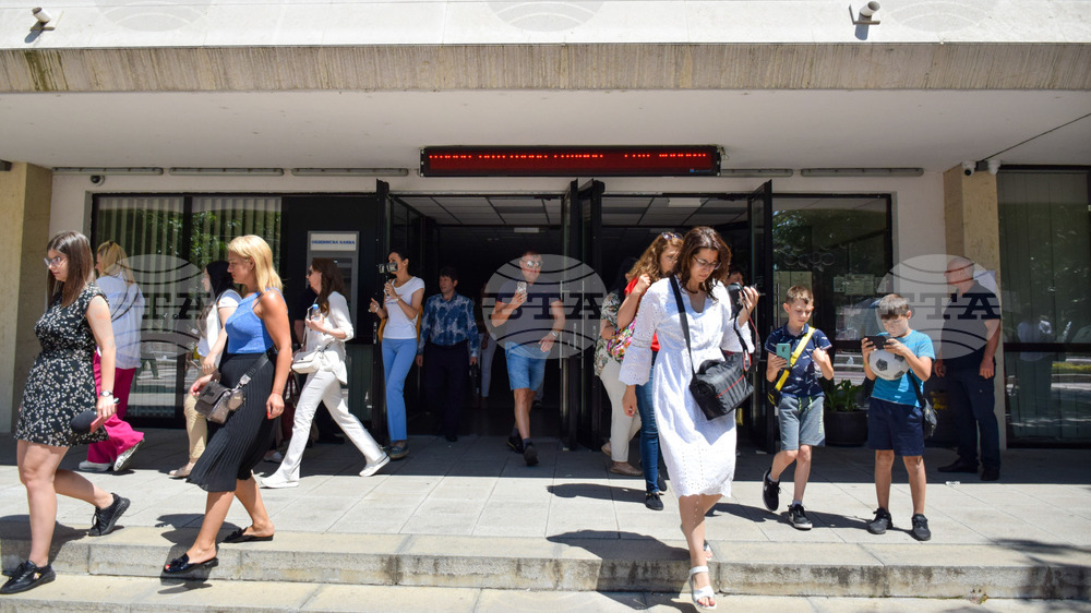 Благоевград - Общинска администрация - учение - пожар