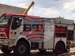 Шумен – пожар – площадка на фирма