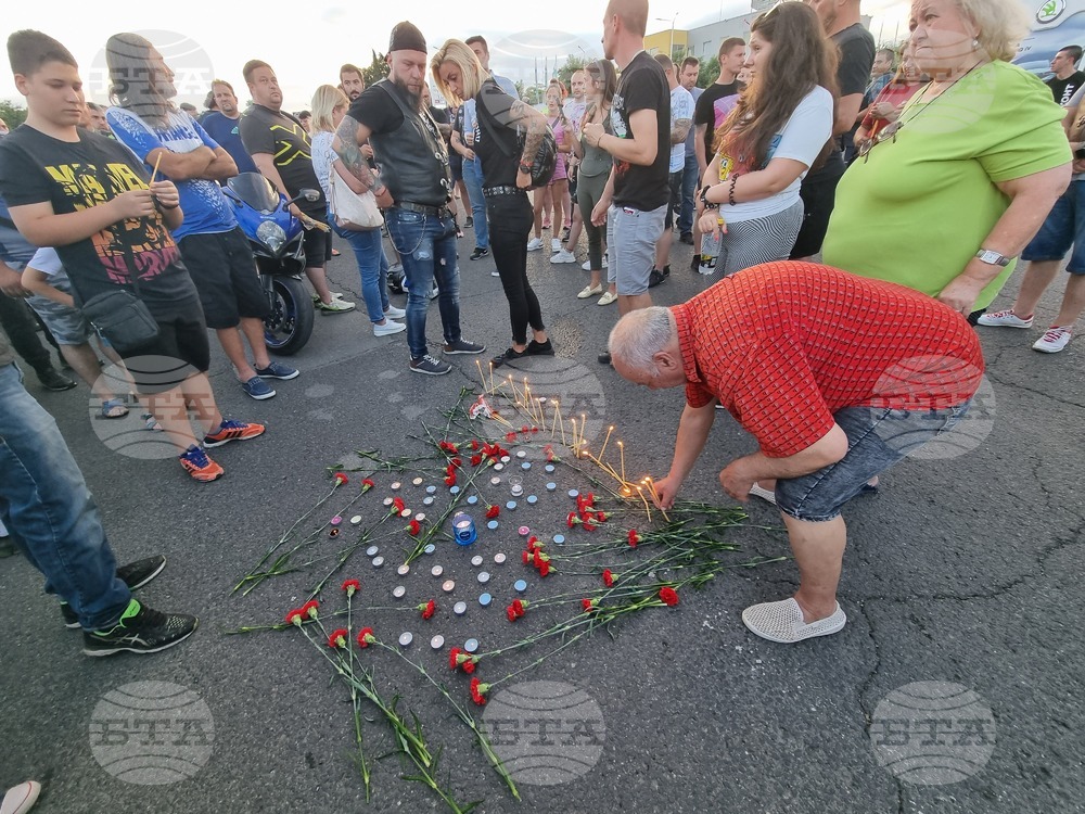 Стара Загора - протест - мотористи