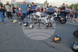 Стара Загора - протест - мотористи