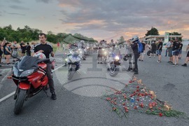 Стара Загора - протест - мотористи