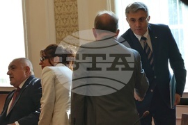 Народно събрание - ГЕРБ-СДС – „Продължаваме Промяната-Демократична България" - ДПС - среща 