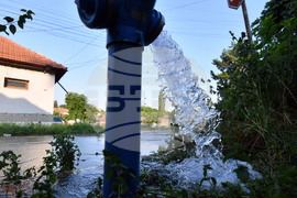 Исперих - инцидент с питейната вода - източване