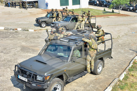 Полигон Црънча - демонстрация на способности на учението на Специалните сили на Българската армия „Stealth Dagger – 23“